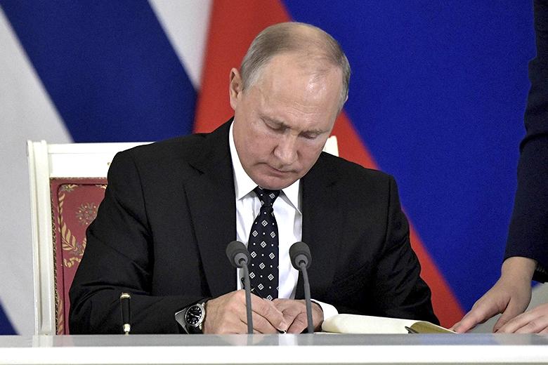 Президент РФ Владимир Путин