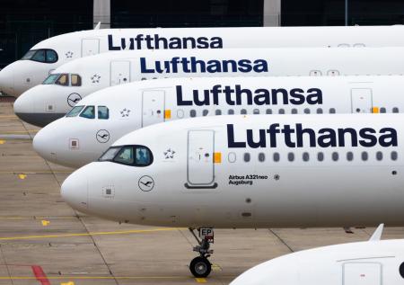 Lufthansa отменила 80% рейсов из-за забастовки сотрудников