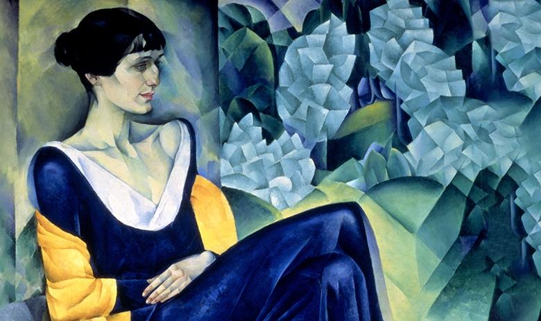 Картина Натана Альтмана «Портрет Анны Ахматовой», 1914 год