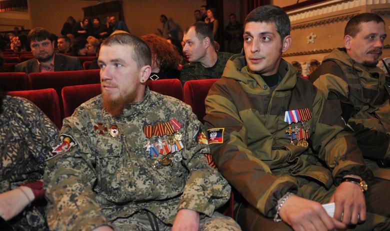 Комбат Павлов «Моторола» (слева) и Михаил «Гиви» Толстых (справа)