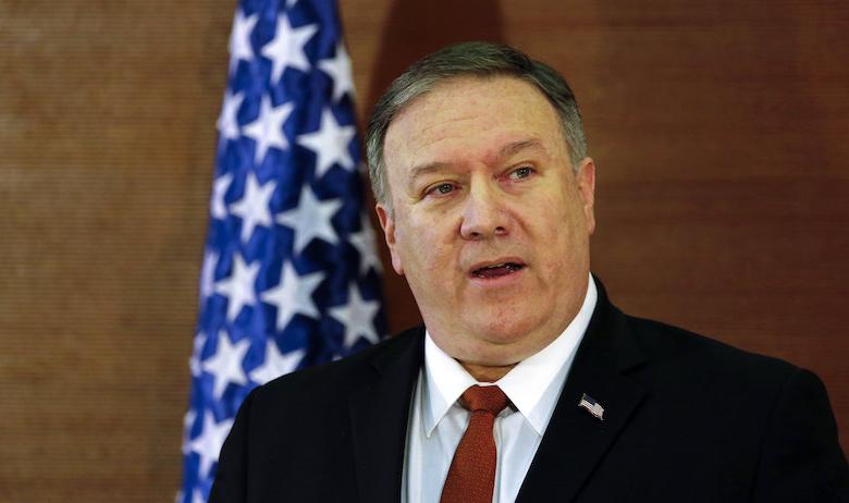 Госсекретарь США Майк Помпео
