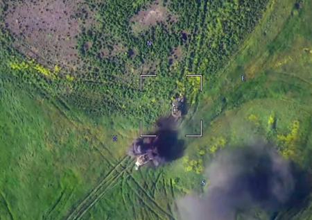 Удар российской «Рапирой» по БМП Marder показали на видео