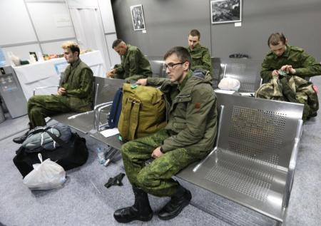 Мобилизованным жителям Подмосковья выдали новое снаряжение