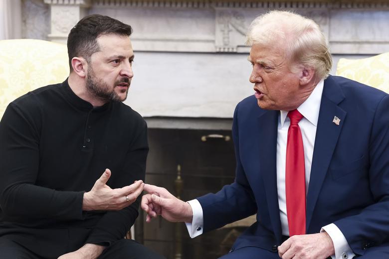 Дональд Трамп и Владимир Зеленский