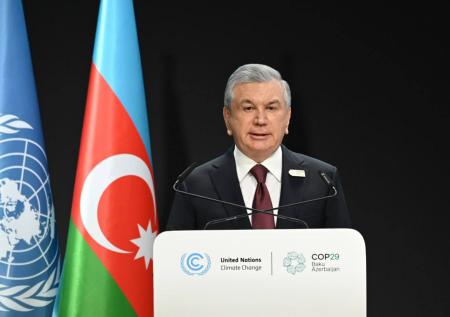 Мирзиёев предложил создать альянс климатических стран