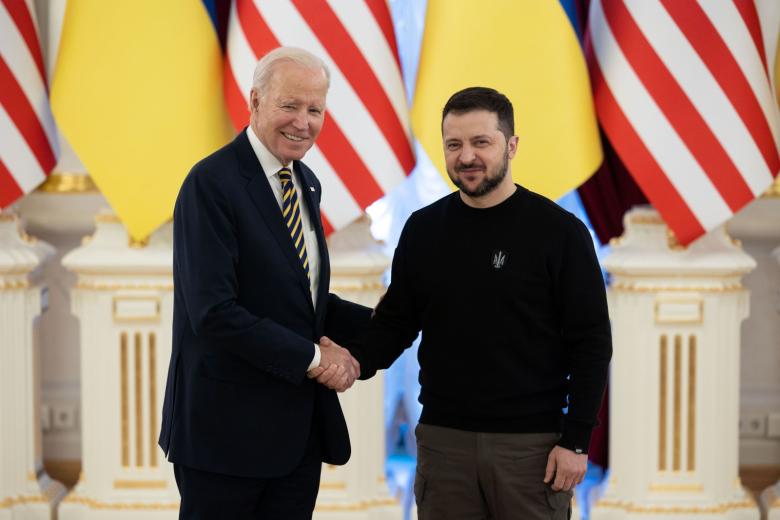 Джо Байден, Владимир Зеленский