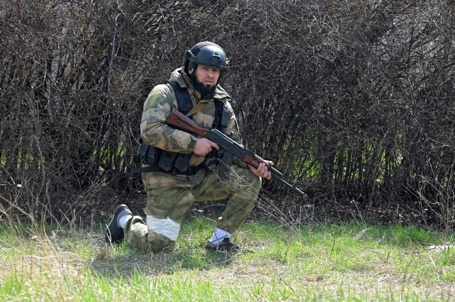 Боец специального отряда быстрого реагирования (СОБР) 