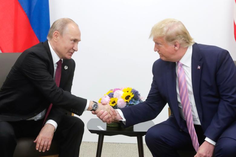 Владимир Путин и Дональд Трамп