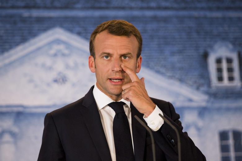 Президент Франции Эмманэль Макрон