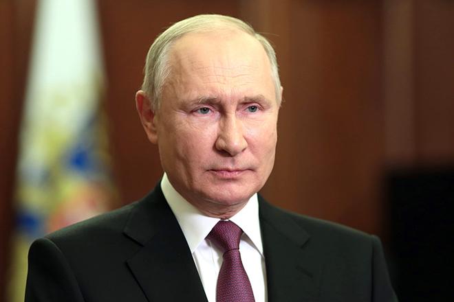 Президент РФ Владимир Путин