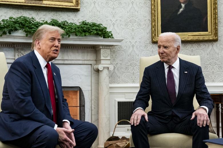 Дональд Трамп и Джо Байден