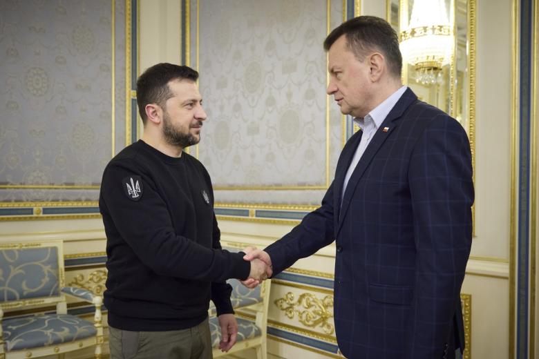 Владимир Зеленский и Мариуш Блащак