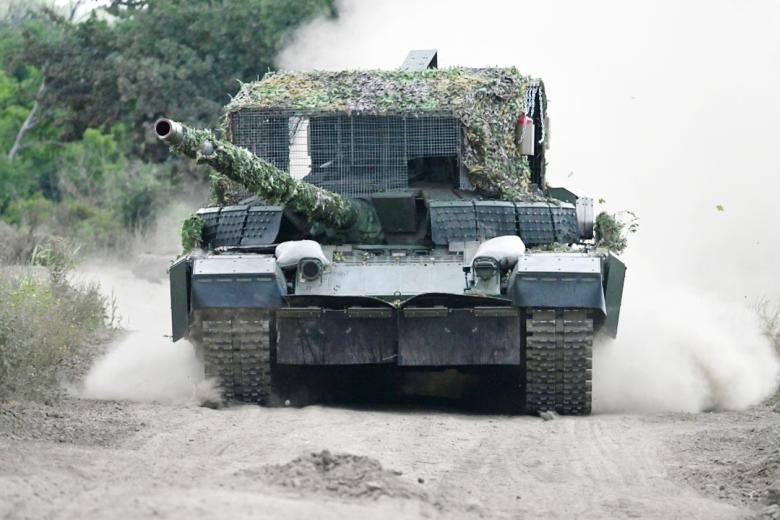 Танк Т-80 группировки «Центр» на Авдеевском направлении СВО