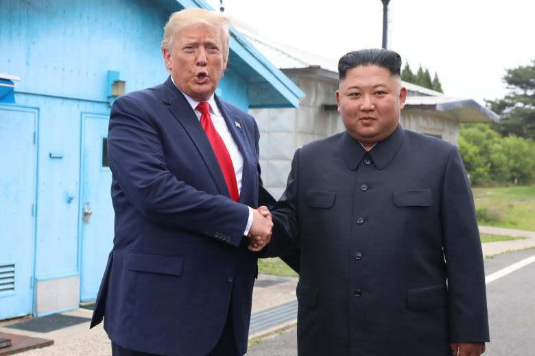Дональд Трамп и Ким Чен Ын
