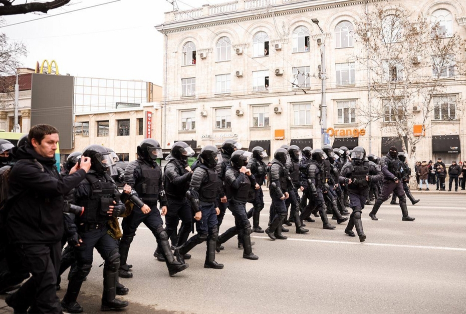 Протестная акция оппозиции в Кишиневе