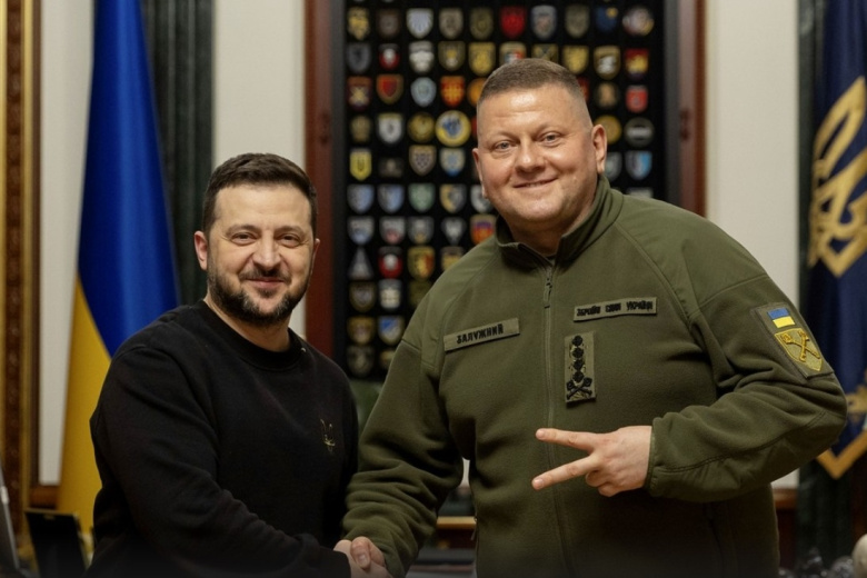 Владимир Зеленский и Валерий Залужный
