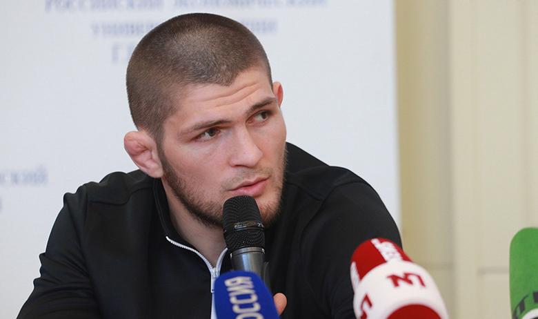 Боец Хабиб Нурмагомедов