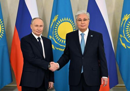 Токаев раскрыл цель поездки Путина в Астану