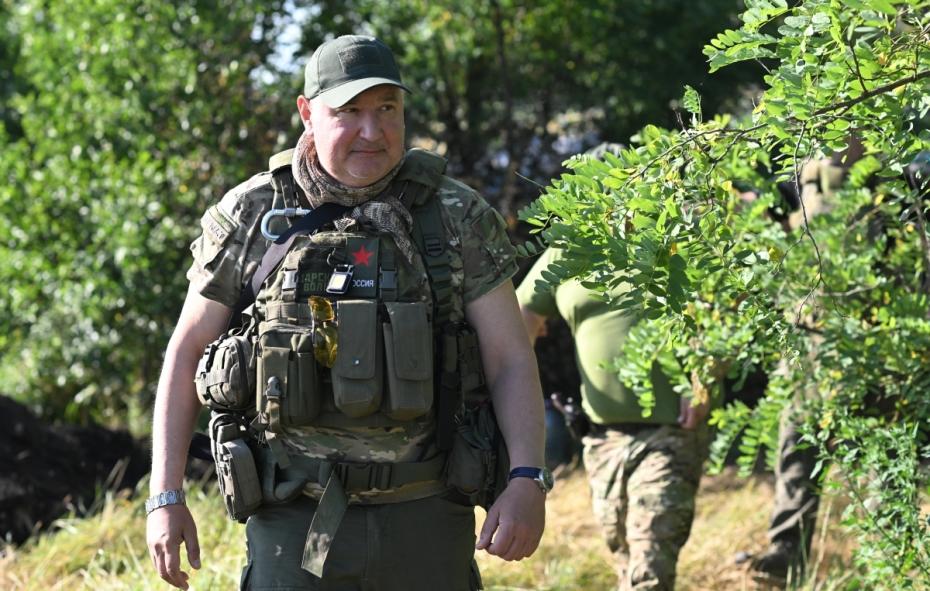 Начальник Военно-технического центра «Царские волки» Дмитрий Рогозин, 2023 год