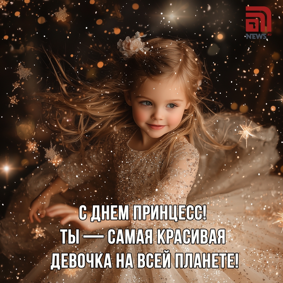 Открытки на День принцесс: поздравления для самых красивых девочек