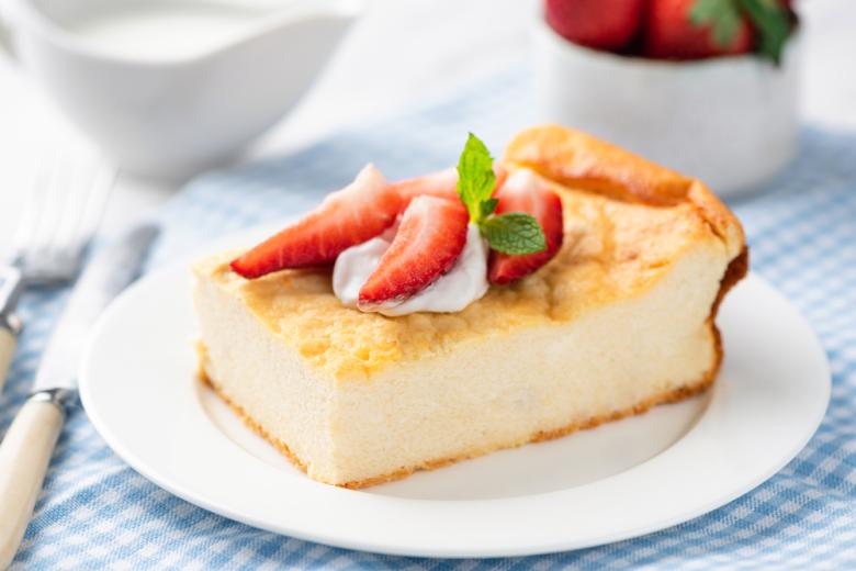 Творожная запеканка без муки и манки
