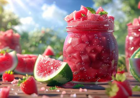 Простой рецепт арбузного варенья из мякоти