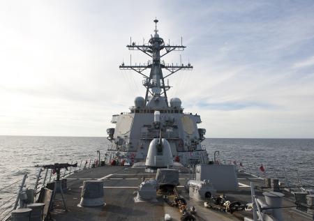 Эсминец ВМС США зашёл в Чёрное море