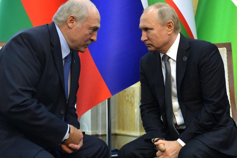 Александр Лукашенко и Владимир Путин