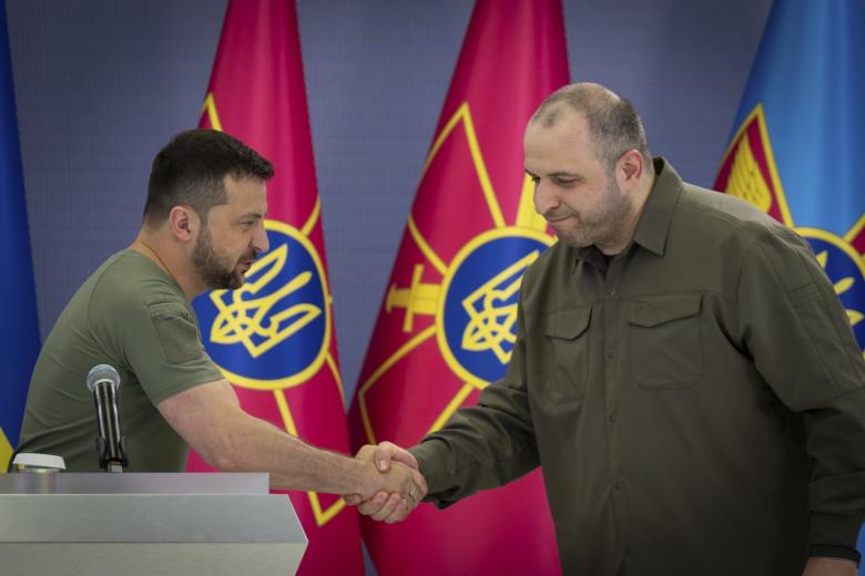 Владимир Зеленский и Рустем Умеров