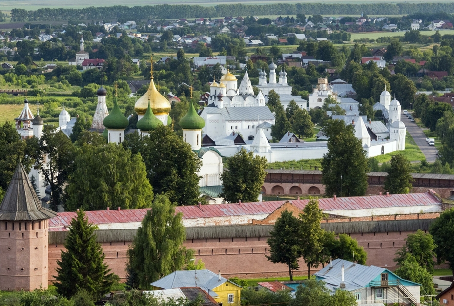 Вид на Суздаль