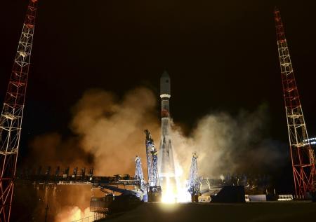 Ракета-носитель «Союз-2.1б» с аппаратом «Глонасс-К» стартовала с Плесецка