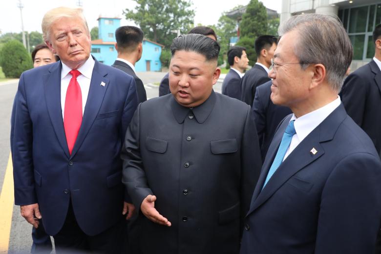 Дональд Трамп и Ким Чен Ын