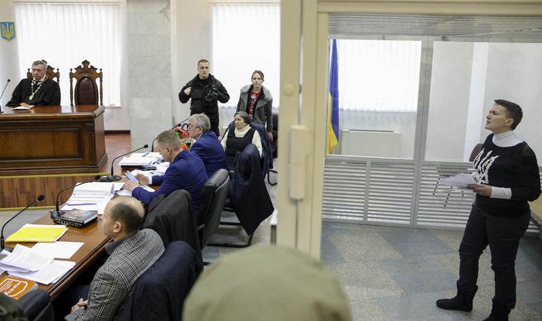 Народный депутат Надежда Савченко