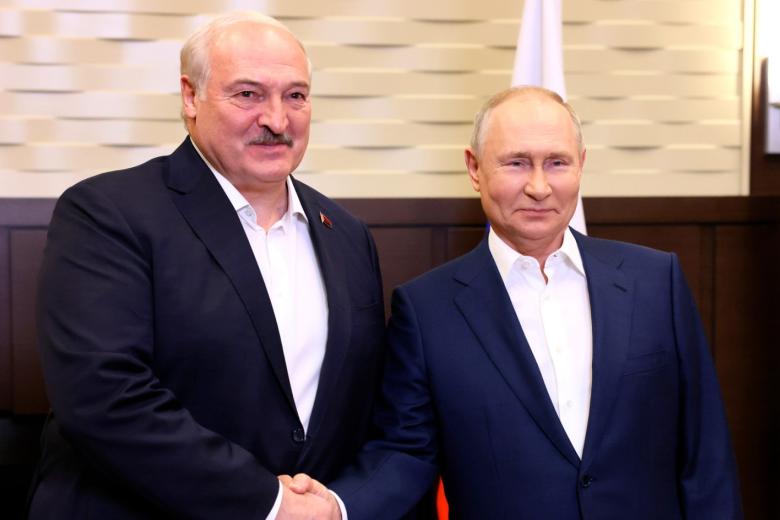 Александр  Лукашенко, Владимир Путин