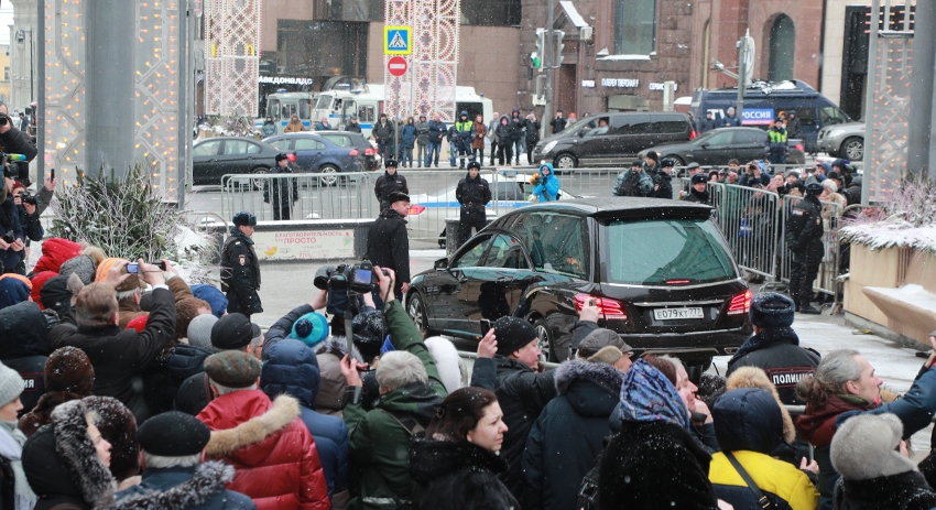 Церемония прощания с актёром и режиссёром Олегом Табаковым