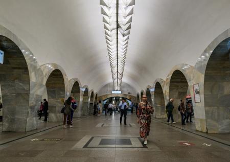 Проверка системы оповещения в московском метро попала на видео
