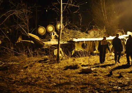 Польша заявила о тротиле, заложенном в самолёт Качиньского в России