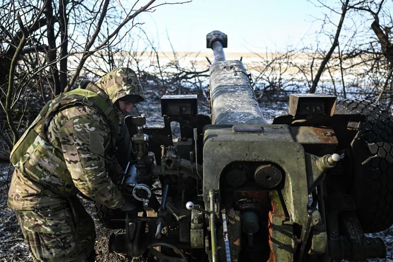 Военнослужащий ВС РФ в зоне СВО
