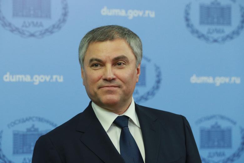 Спикер Госдумы Вячеслав Володин