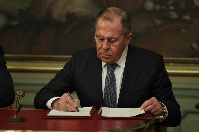 Глава МИД РФ Сергей Лавров