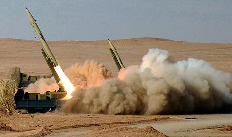 Запуск ракет «Фатех-110»