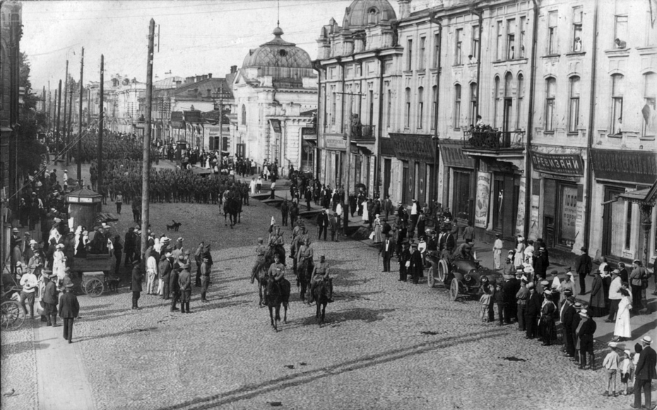 Вступление чехословацких войск в Иркутск, 1918 год