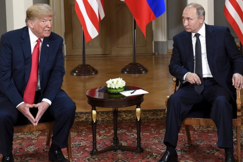 Дональд Трамп и Владимир Путин