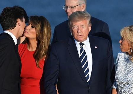 «Готова рисковать всем»: Мелания Трамп восхитила Сеть поцелуем с Трюдо