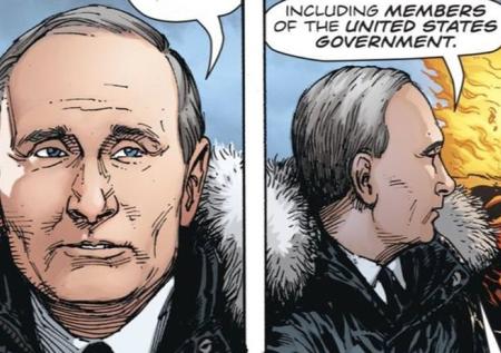 DC выпустила комикс про Путина и Супермена
