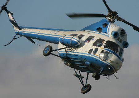 Вертолёт Ми-2 совершил жёсткую посадку на Камчатке