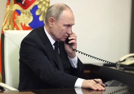 В Кремле анонсировали возможный телефонный разговор Путина