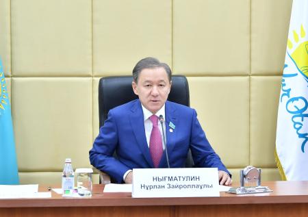 Фракция «Нур Отан» предлагает переизбрать Нигматулина спикером мажилиса