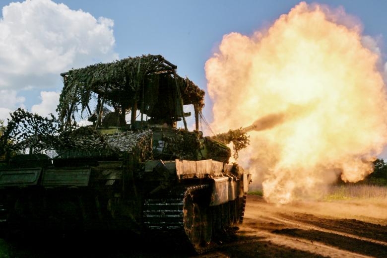 Боевая работа танкистов 27 мотострелковой бригады Первой гвардейской танковой армии группировки войск «Запад» в Луганской народной республике