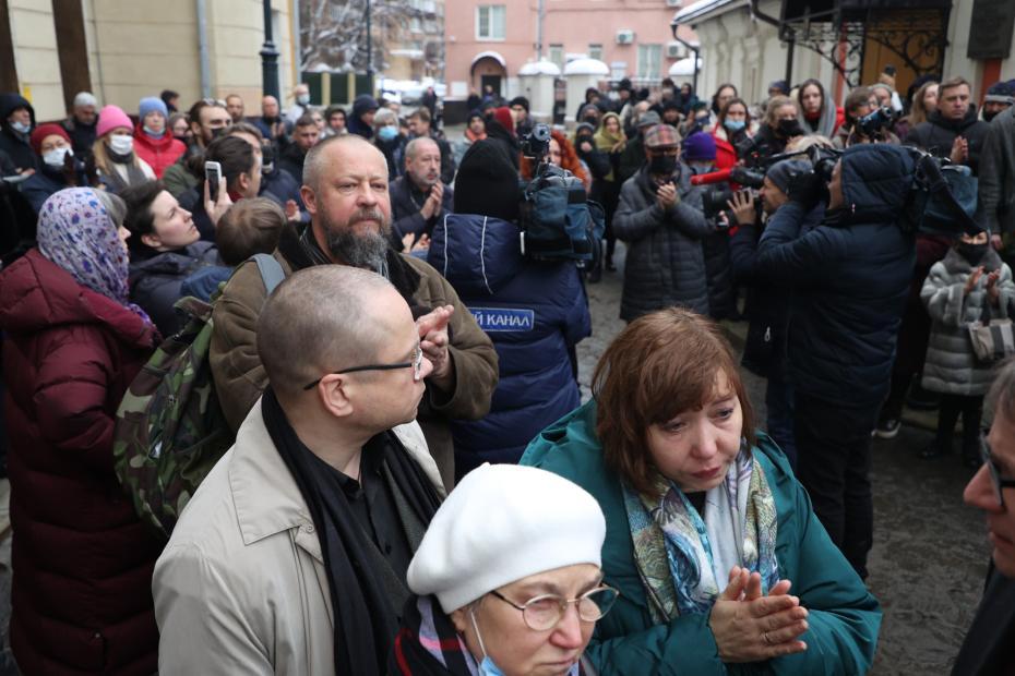 Церковь Иоанна Богослова на Бронной в Москве, где проходит отпевание режиссёра и сценариста Сергея Соловьёва